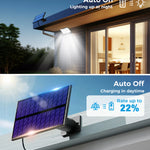 234 LED Solcellslampa med Fjärrkontroll – Rörelsesensor & 3 Ljuslägen