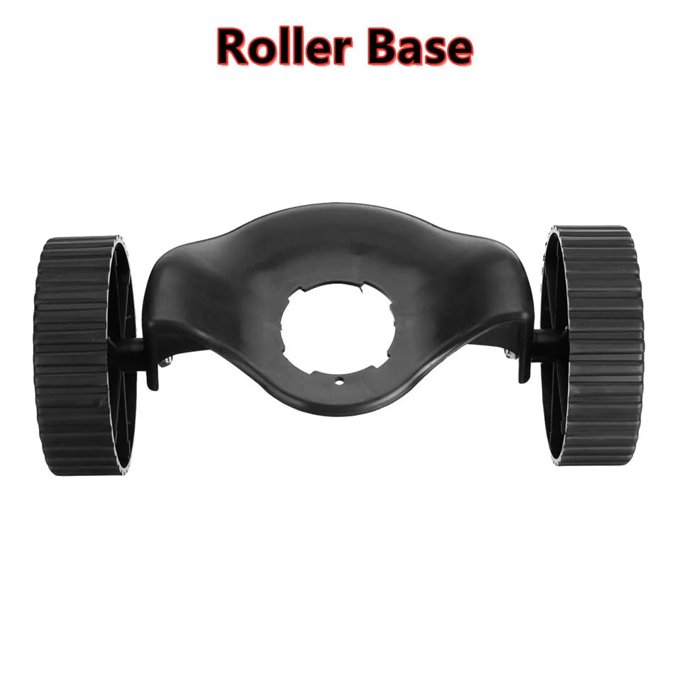 Trådlös & Hopfällbar Grästrimmer 36V – Justerbar Höjd, Hjul & 3 Bladtyper