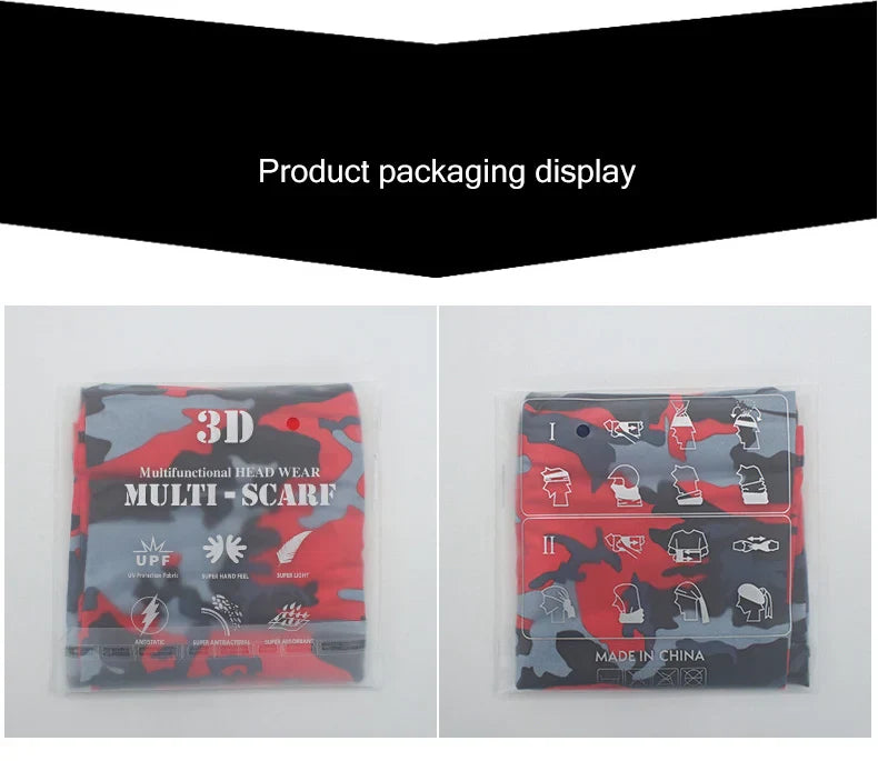 UV-Bandana™ – Multifunktionell Solskyddsscarf