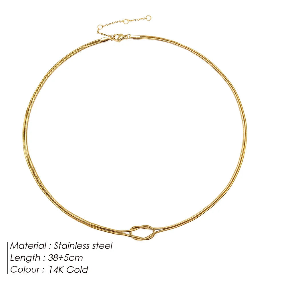 Kristallhalsband dam – zirkonia berlockhalsband för fest & vardag