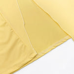 Sommarklänning – axelbandslös festklänning med slits