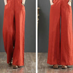 Vida linnebyxor för kvinnor