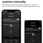 Smart ring – hälsomätning & sportläge, vattentät