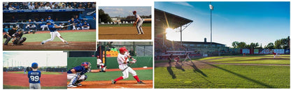 Basebollträ aluminium – självförsvar & sport, 20 tum + handskar