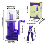 Flätmaskin – enkel handdriven maskin för rep & band