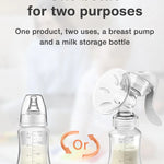 Manuell bröstpump – BPA-fri amningspump för spädbarnsmatning