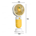 Ultratyst Handhållen Mini-Fläkt – Portabel USB-Fläkt