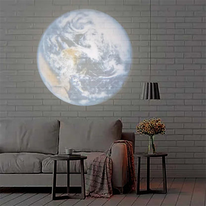PlanetLjus™ – Jord & Måne Projektorlampa