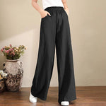 Vida linnebyxor för kvinnor