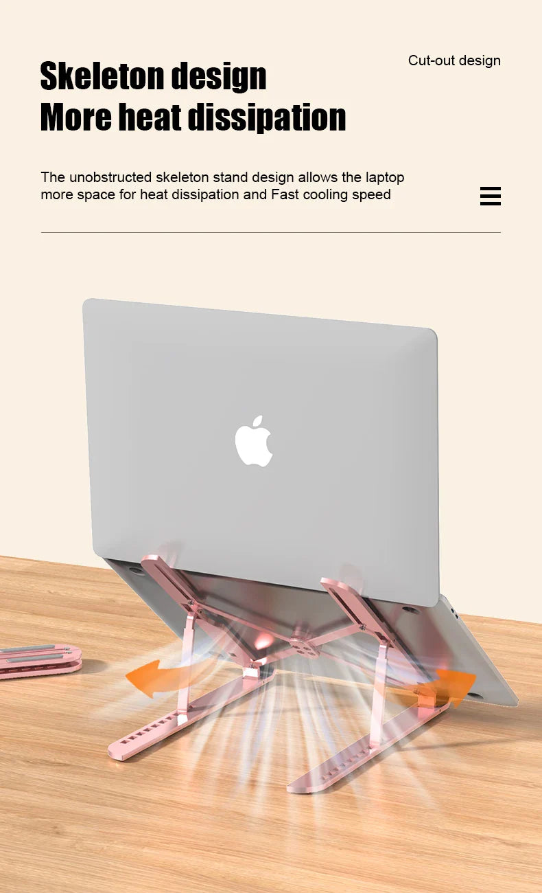 Justerbart Hopfällbart Laptopställ