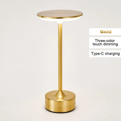 NattLjus™ – Bärbar LED Bordslampa med Touch & USB-Laddning