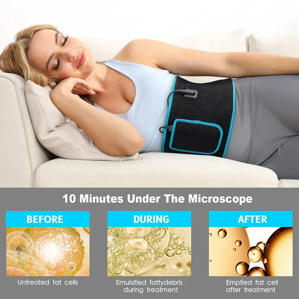 Infrarött bälte 660nm & 850nm – fettförbränning & ryggsmärta