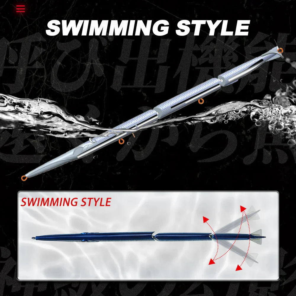 Fiskedrag – Hunthouse 255 jointed swimbait havsöring & seabass