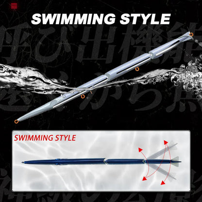 Fiskedrag – Hunthouse 255 jointed swimbait havsöring & seabass