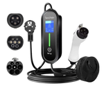 Portabel laddare elbil 3.5kW – EV laddkabel typ 1 & typ 2