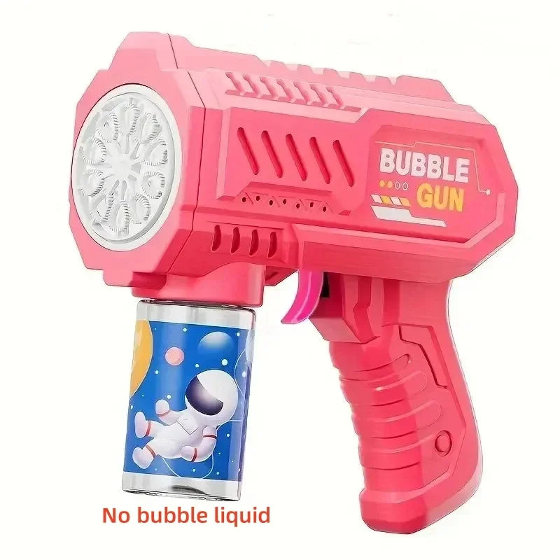 Elektrisk Bubbelpistol – 10 Hål & Automatiska Bubblor