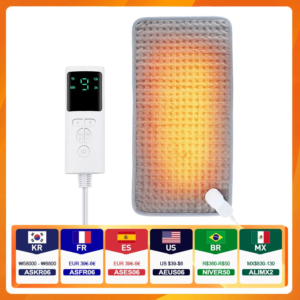 Elektrisk Värmedyna för Säng och Soffa – EU-kontakt