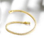 Armband Julia (tennisarmband 2 mm med zirkoner)