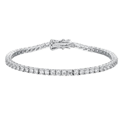 Armband Elin (tennisarmband 2 mm med gnistrande stenar)