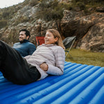 Retkeilyilmapatja 9 cm pumpulla