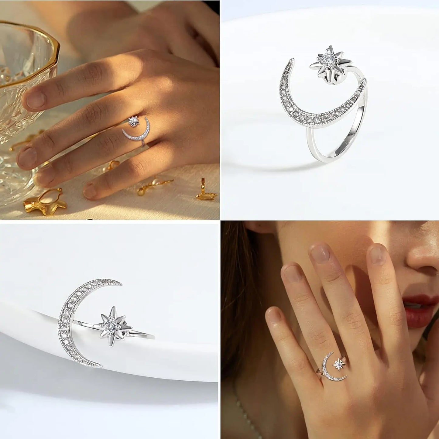 Månsnurra ring – stressfri design