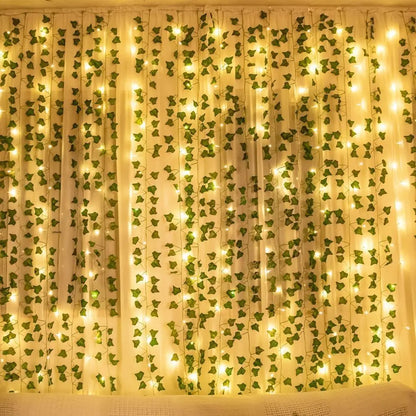 GrönSlinga – LED-ljusslinga med realistiska gröna rankor