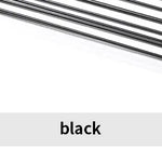 Svart hörnhylla dusch & kök – utan borrning