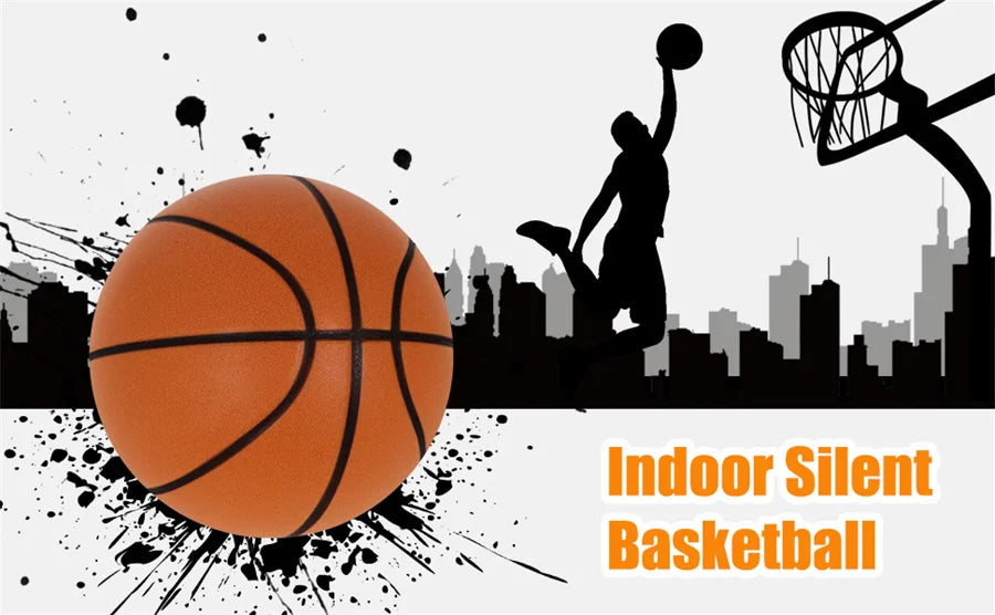 TystaBollen™ 2.0 – Inomhus Skumbasketboll