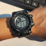 Vattentät LED-klocka – sport & fritid för män