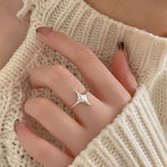 Ring Stella (justerbar ring med stjärndesign – vintage stil)