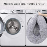 Hund-/kattbädd i plysch – mjuk soffa & matta för husdjur