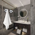 Duschkrokar™ – Sugkrokar i Borstat Nickel för Badrum