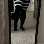 Långa Mjukstrumpor i Plus Size för Träning & Dans