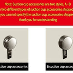 Badrumshylla med sugpropp – aluminium utan borrning