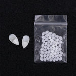 Vampyrtänder halloween – löständer med lim för cosplay & fest