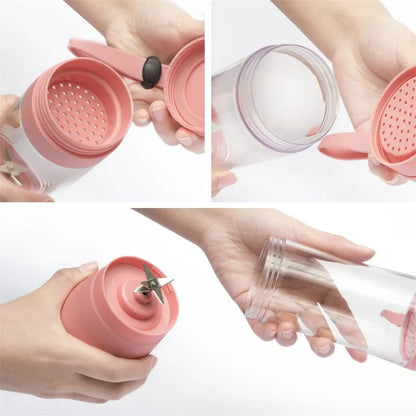 Mini mixer 380 ml – USB laddbar juice- & smoothieblender