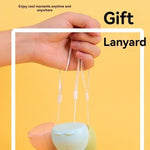 Mini USB-Fläkt med Lampa – Portabel & Laddningsbar