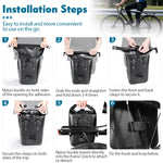 Pakethållarväska cykel – vattentät