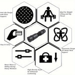 Skivstångsskydd gym – tjock vaddering för knäböj & styrketräning