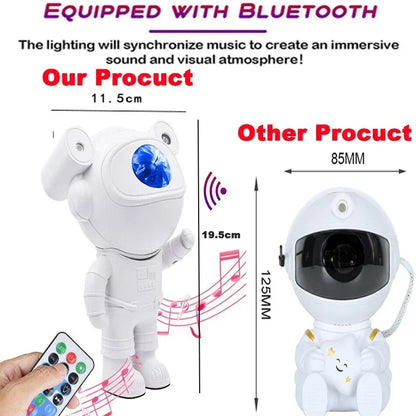 GalaxiLjus™ – Astronaut Projektorlampa med Timer