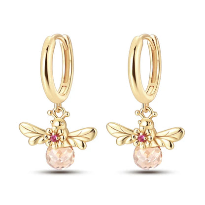 Eleganta örhängen – hoops med stjärnor, månar & pärlor