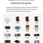 RetroPlay Mini+ – retro spelkonsol för barn & vuxna (3,5” IPS skärm)