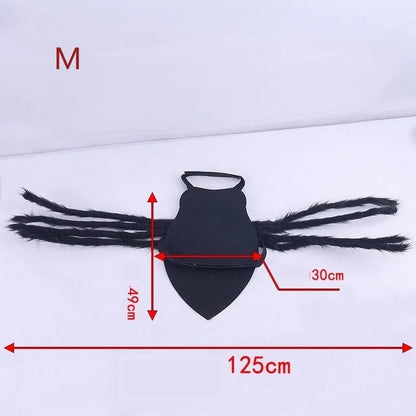 Halloween kostym för hund & katt – Rolig spindeldräkt för små & medelstora husdjur