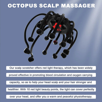 RelaxHead™ – Langaton päänhieroja Bluetoothilla 