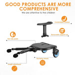 StrollerAdapter™ – Askelmalauta kahdelle lapselle ja kaksosille 