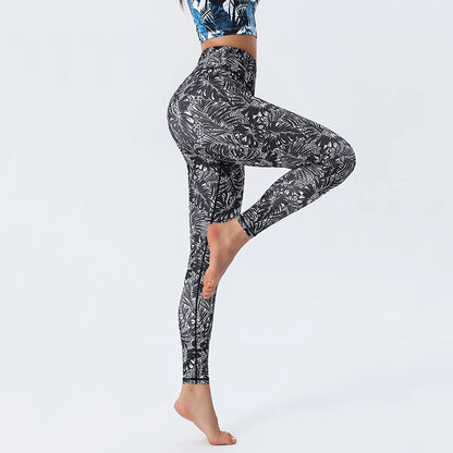 ShineTights – Glansiga träningstights med hög midja