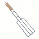 Grillgaller för korv – hopfällbart grillklipp för hotdogs & chorizo