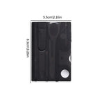 Monitoimityökalukortti – Sveitsin armeijan linkkuveitsi kortin muodossa retkeilyyn ja selviytymiseen