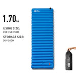 Retkeilyilmapatja 9 cm pumpulla