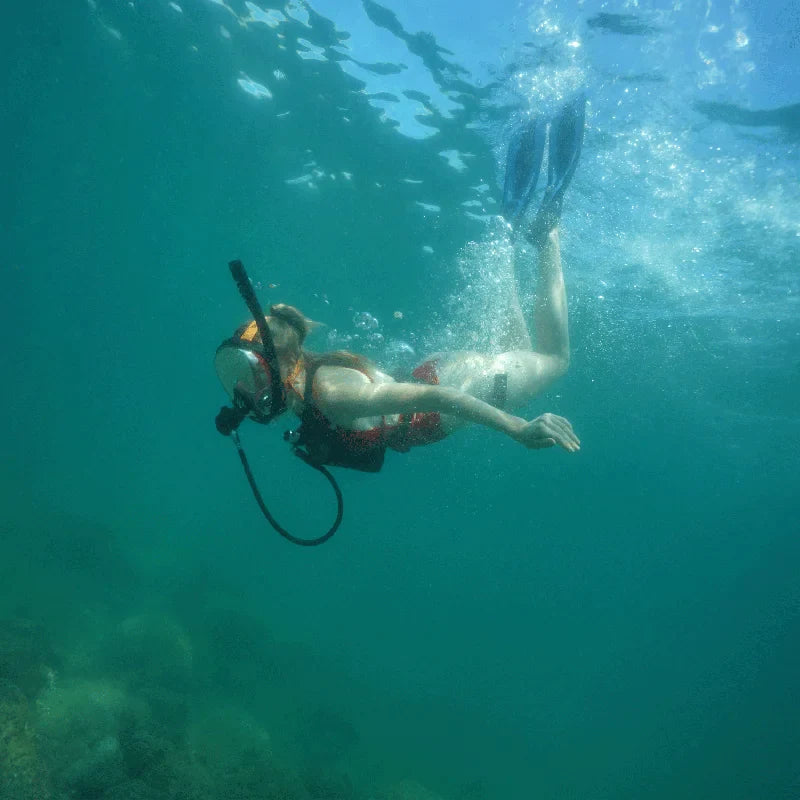 Mini dykflaska 0,5 L – snorkel & dykutrustning för undervattenssimning